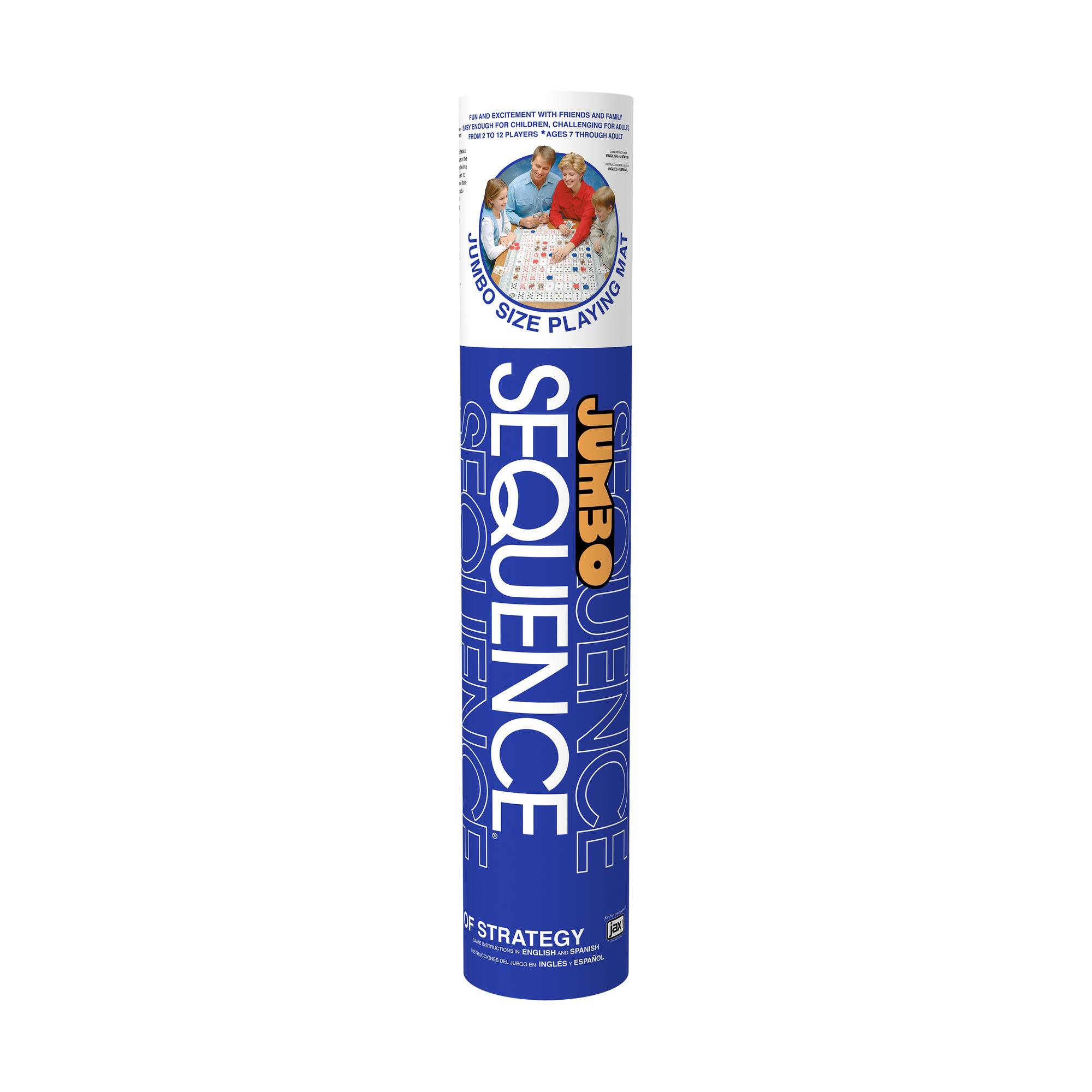 Jumbo Sequence® in a Tube Game